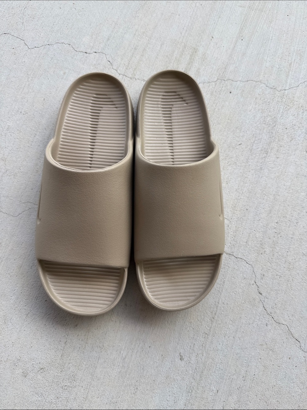 Nike calm Neutral Beige Slide Sandals